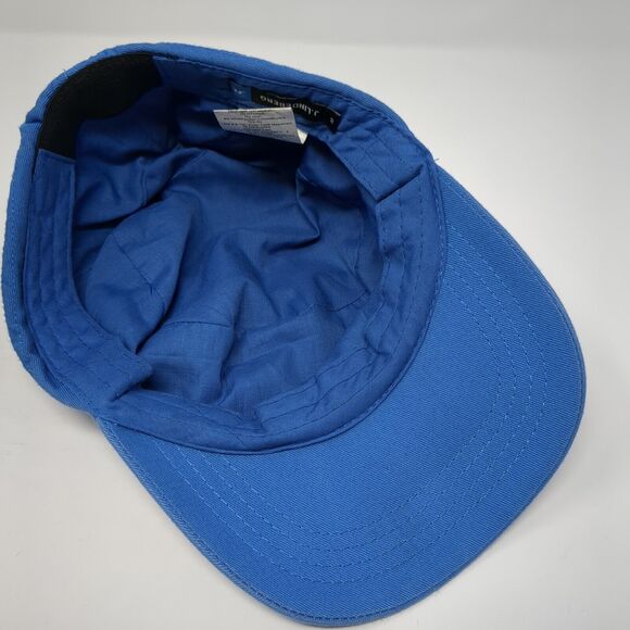 J. Linderberg Cadet Army Cap Blue Medium Lightweight Emblem Blank Cotton - Picture 7 of 10